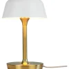 Valencia Bordslampa 30cm Vit/Mässing