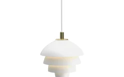Kök & Matplats<Belid Valencia Fönsterlampa 18cm Vit/Mässing