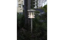 Valencia Solcellslampa Gångbelysning 65cm Rostfri