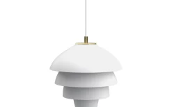 Belid Valencia Taklampa 32cm Vit/Mässing* Kök & Matplats