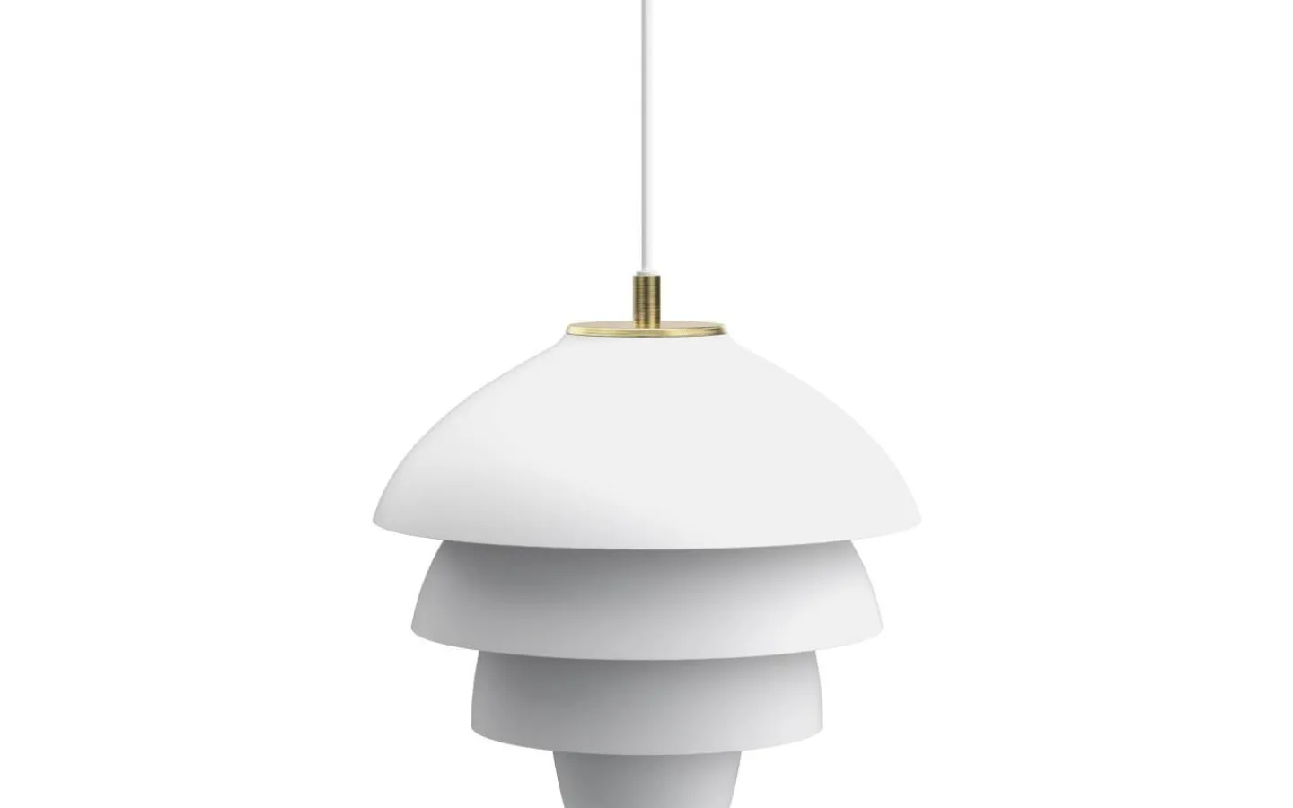 Belid Valencia Taklampa 32cm Vit/Mässing* Kök & Matplats