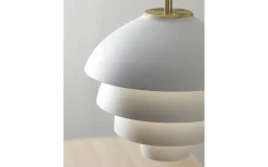 Belid Valencia Taklampa 32cm Vit/Mässing* Kök & Matplats