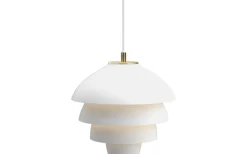 Belid Valencia Taklampa 32cm Vit/Mässing* Kök & Matplats