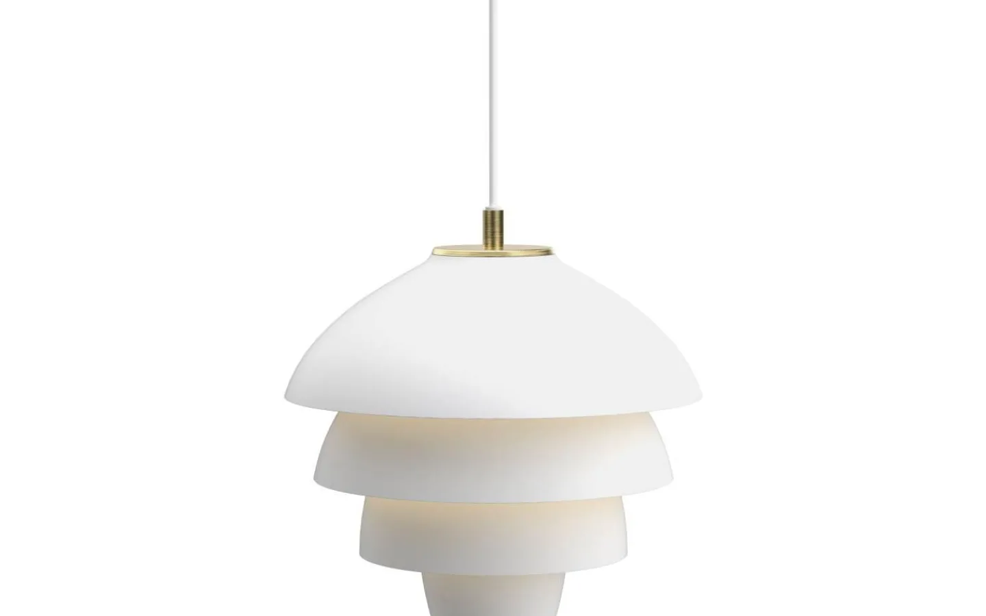 Belid Valencia Taklampa 32cm Vit/Mässing* Kök & Matplats