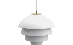 Kök & Matplats<Belid Valencia Taklampa 42cm Vit/Mässing