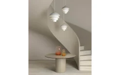 Kök & Matplats<Belid Valencia Taklampa 42cm Vit/Mässing