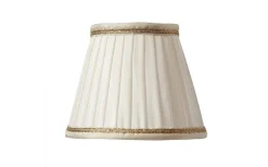 Plisserade Lampskärmar<ArmaturHantverk Valmo Lampskärm Ø19cm Beige