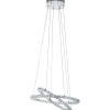 Stora Taklampor Ø50-69 Cm<Eglo Varazzo Taklampa 67cm LED 3000K 29,6W Krom