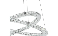 Stora Taklampor Ø50-69 Cm<Eglo Varazzo Taklampa 67cm LED 3000K 29,6W Krom