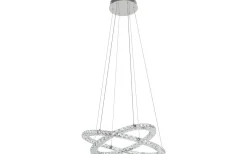 Stora Taklampor Ø50-69 Cm<Eglo Varazzo Taklampa 67cm LED 3000K 29,6W Krom