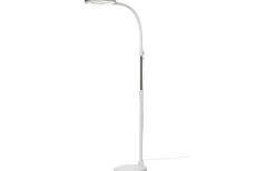 Golvlampor<ArmaturHantverk Varnhem Golvlampa med Förstoringsglas 5 Doptriers LED 10W 3000K Vit