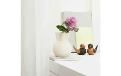 Vas Eva Stoer Nielsen 14 cm Vit