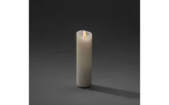 Blockljus Inomhus|Blockljus Inomhus<Konstsmide Vax Batteridrivet Blockljus 18cm Gräddvitt