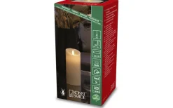 Konstsmide Vaxljus Batteridrivet Blockljus 16,5cm Gräddvit Remote Ready* Blockljus Inomhus|Blockljus Inomhus