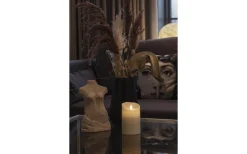 Blockljus Inomhus|Blockljus Inomhus<Konstsmide Vaxljus Batteridrivet Blockljus 13,4cm Gräddvit Remote Ready