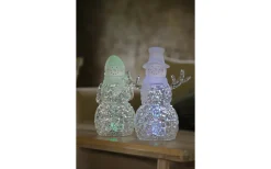 Vecchio Batteridriven Bordsdekoration 25cm Klar/Frostad