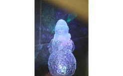 Vecchio Batteridriven Bordsdekoration 25cm Klar/Frostad