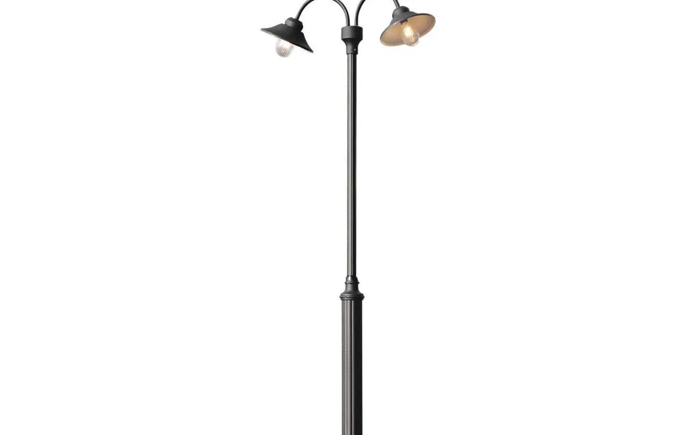 Vega 2-arm Lykthus Svart IP23