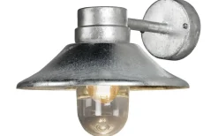 Kustnära Belysning|Vägglyktor<Konstsmide Vega Vägglampa Galvaniserad IP54