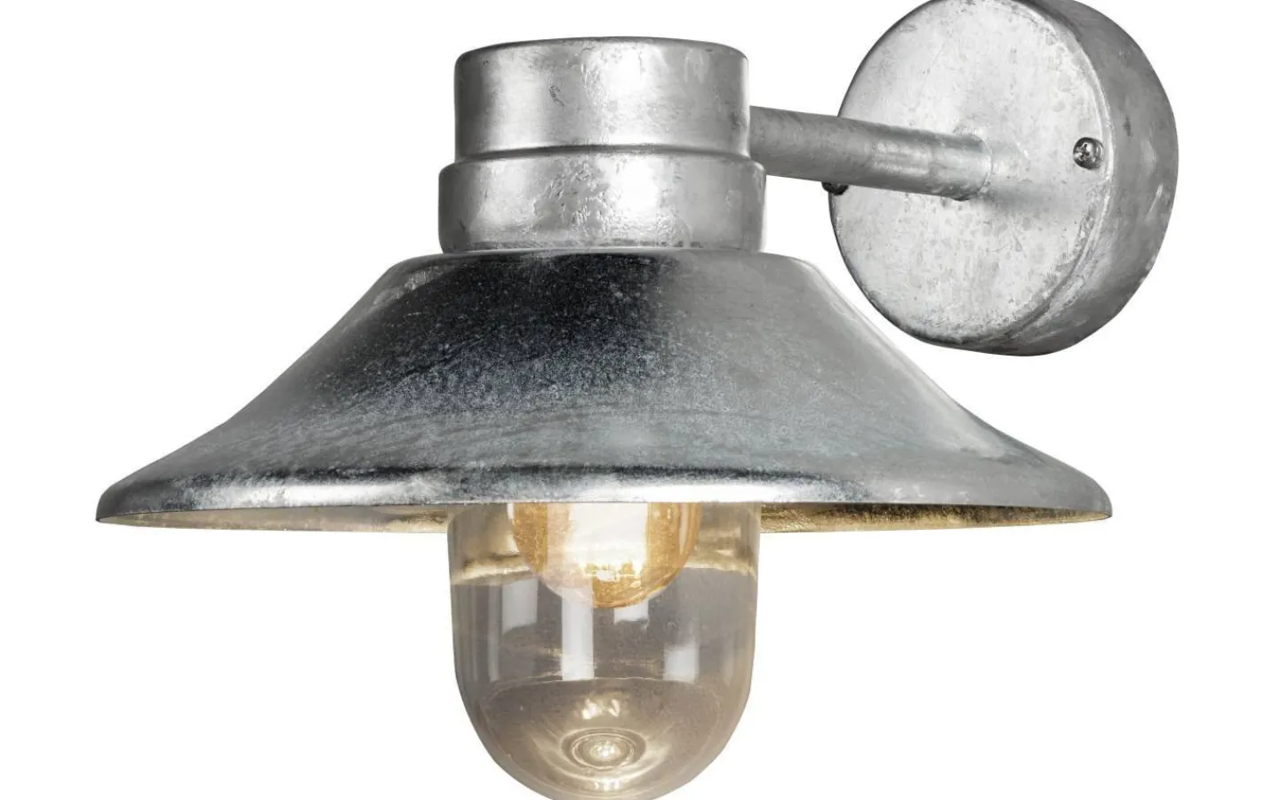 Kustnära Belysning|Vägglyktor<Konstsmide Vega Vägglampa Galvaniserad IP54