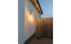 Vägglampor Utomhus<Konstsmide Vega Vägglykta Vit IP54