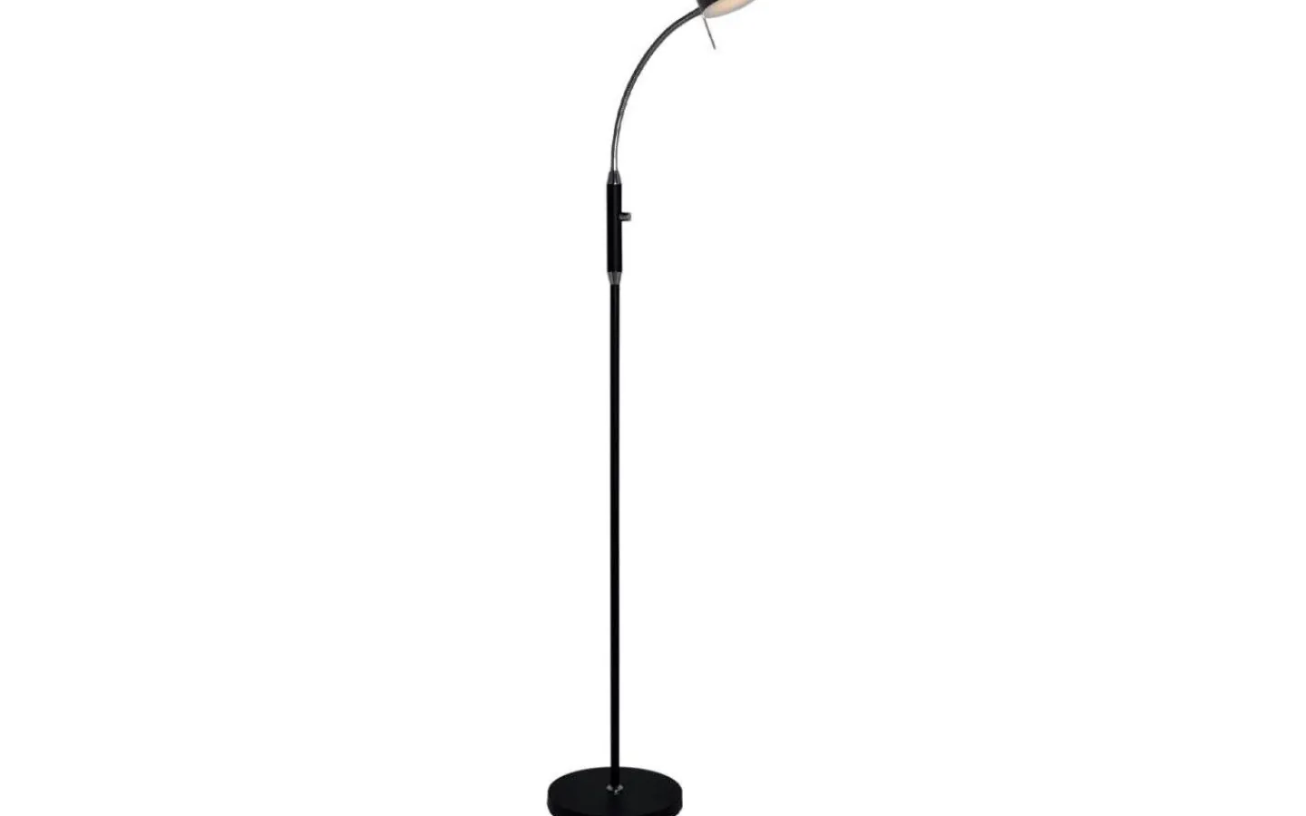 Halo Design Vegas Golvlampa 140cm LED 3000K 7W Dimbar Svart* Golvläslampor