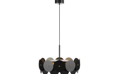 Markslojd Vegas Taklampa 3L 53cm Svart/Mässing* Stora Taklampor Ø50-69 Cm