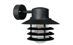Vejers Vägglampa 22cm Svart IP54