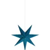Visa Alla Julstjärnor|Julstjärnor Med Sladd<Markslojd Velours Julstjärna 45cm Blå