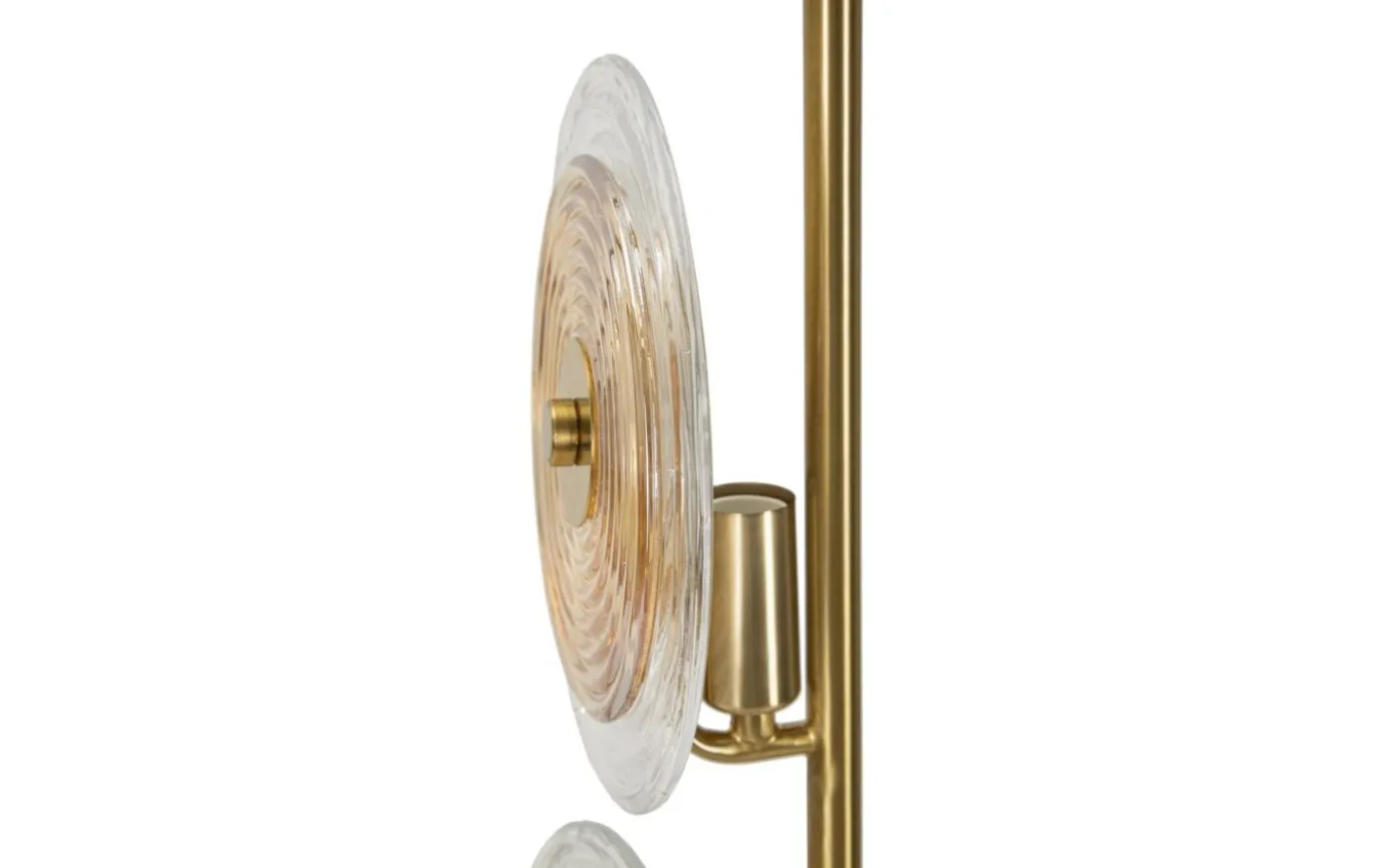 Venedig Bordslampa Glas 63cm Guld