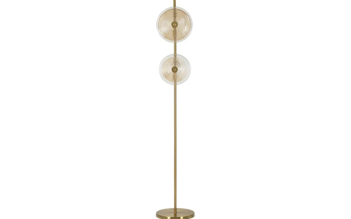 Mauro Ferretti Venedig Golvlampa Glas 168cm Guld* Golvlampor
