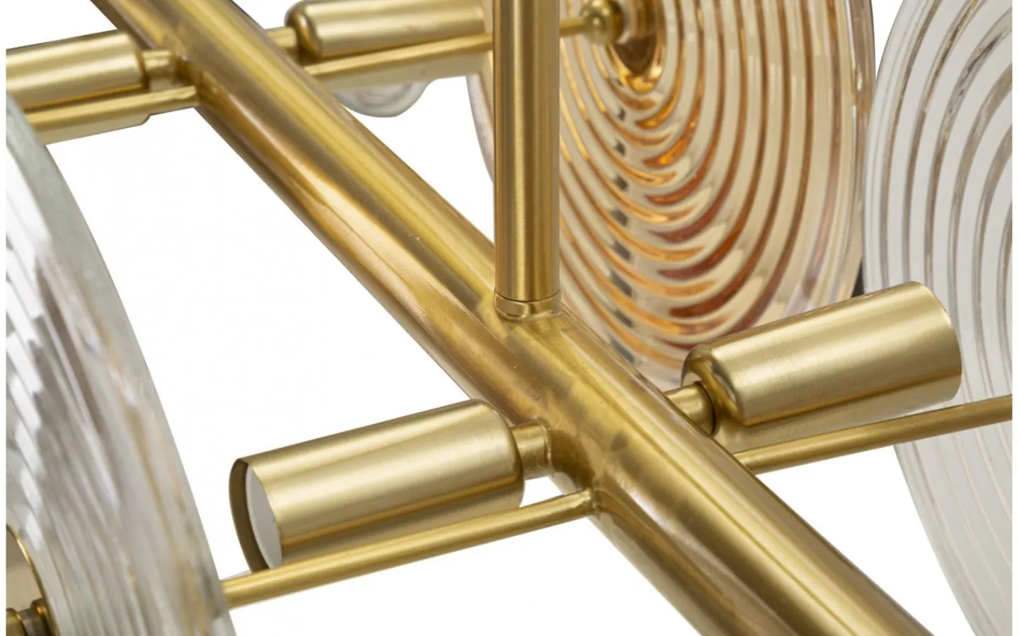 Mauro Ferretti Venedig Taklampa Glas 116cm Guld* Avlånga Taklampor