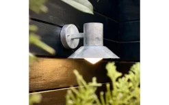 Vägglampor Utomhus<Dyberg Larsen Venedig Vägglampa 20cm Galvaniserad IP44