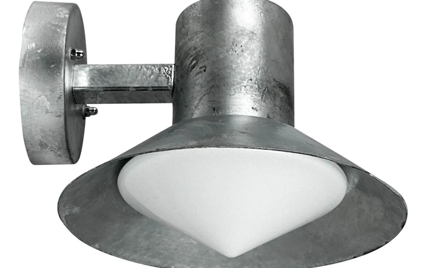 Vägglampor Utomhus<Dyberg Larsen Venedig Vägglampa 20cm Galvaniserad IP44