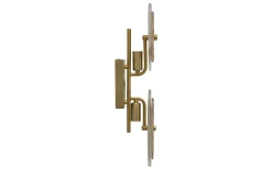 Lampetter<Mauro Ferretti Venedig Vägglampa Glas 52cm Guld