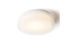 Badrumslampor Tak<Rendl Venice Plafond 30cm 12W 3000K Vit/Krom IP44