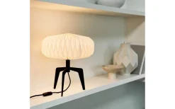 Dyberg Larsen Ventnor Bordslampa 34cm Vit Pappersskärm/Svart* Bordslampor