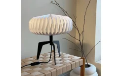 Dyberg Larsen Ventnor Bordslampa 34cm Vit Pappersskärm/Svart* Bordslampor