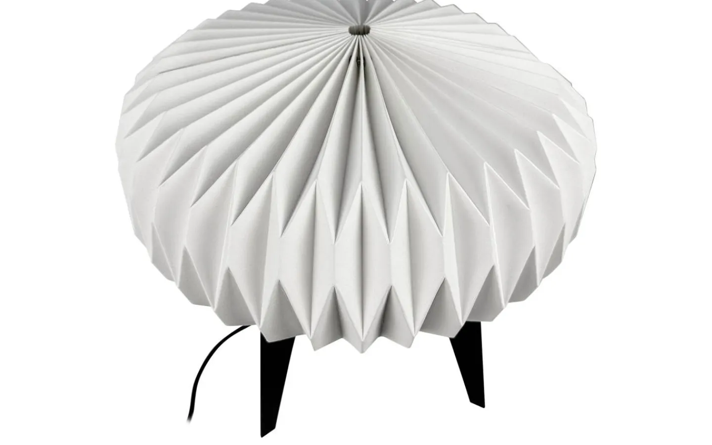 Dyberg Larsen Ventnor Bordslampa 34cm Vit Pappersskärm/Svart* Bordslampor