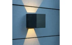 Upp & Nedljus Lampor<Dyberg Larsen Venus Vägglampa Justerbar Upp/Nedljus LED 2990K 6W Svart IP54