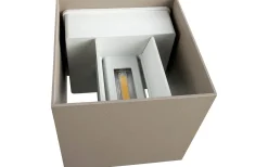 Lampetter<Dyberg Larsen Venus 10X10 Vägglampa Beige Inomhus