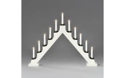 Visa Alla Adventsljusstakar|Adventsljusstakar 31-60 Cm<Konstsmide Vera Adventsljusstake 11L 51cm Vit