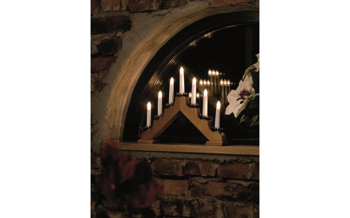 Konstsmide Vera Adventsljusstake 7L Ek 30cm* Visa Alla Adventsljusstakar|Adventsljusstakar 0-30 Cm