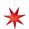 Konstsmide Vera Julstjärna 60cm Röd* Visa Alla Julstjärnor|Julstjärnor Med Sladd