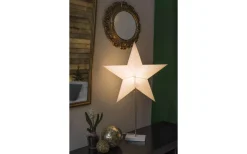 Konstsmide Vera Julstjärna på Fot 71cm Vit/Vit* Visa Alla Julstjärnor|Julstjärnor På Fot