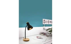 Sovrum|Skrivbordslampor<Eglo Veradal Skrivbordslampa 49cm Svart