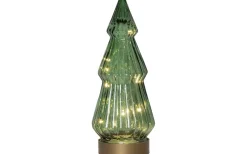 Batteri Julpynt Inomhus<Star Trading Verde Batteridriven Glasdekoration 24cm Grön