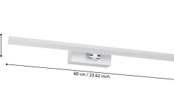 Eglo Verdello Spegelbelysning 60cm LED 3000/6500K 5W Vit IP44* Badrumslampor Vägg