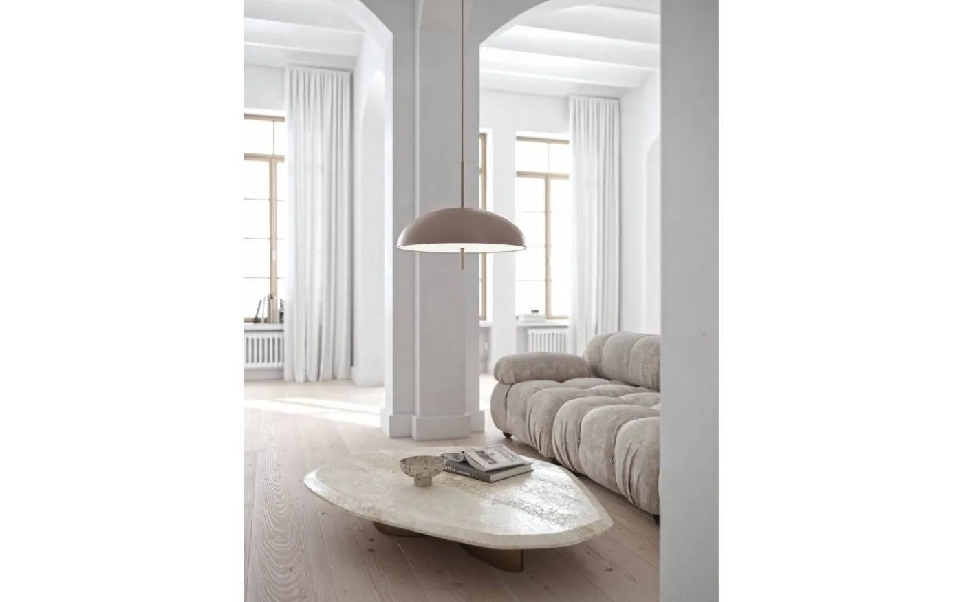 Versale Taklampa 50cm Brun