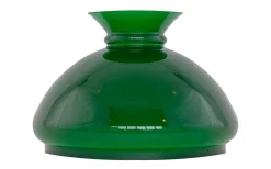 Fotogenskärmar<Karlskrona Lampfabrik Vestaskärm 190 - Grönt överfångsglas